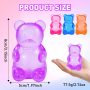 NeeDoh Gummy Bear Taba Squishy jelly blue bear squeeze toy — Image 12 of 20
