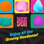 Giant translucent blue NeeDoh Nice Berg sensory squish cube — Image 8 of 8