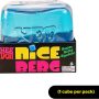 Giant translucent blue NeeDoh Nice Berg sensory squish cube — Image 2 of 8