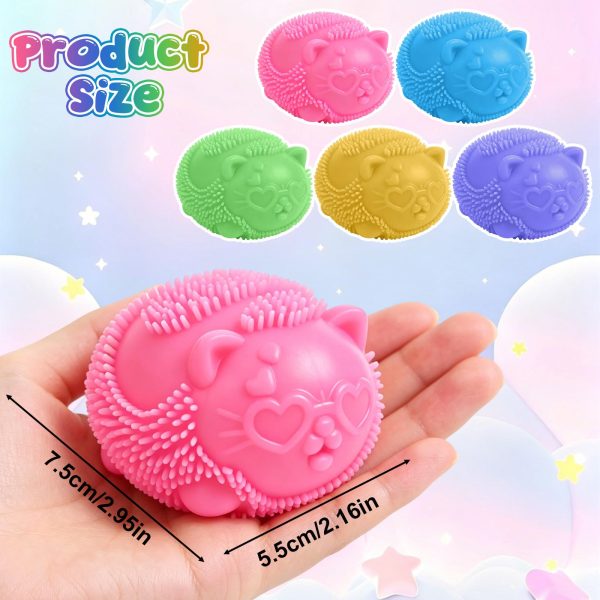 NeeDoh Cool Cats squishy fidget toy in teal colour — Image 15 of 20