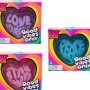 NeeDoh Good Vibes Only translucent glitter heart fidget toy — Image 1 of 1