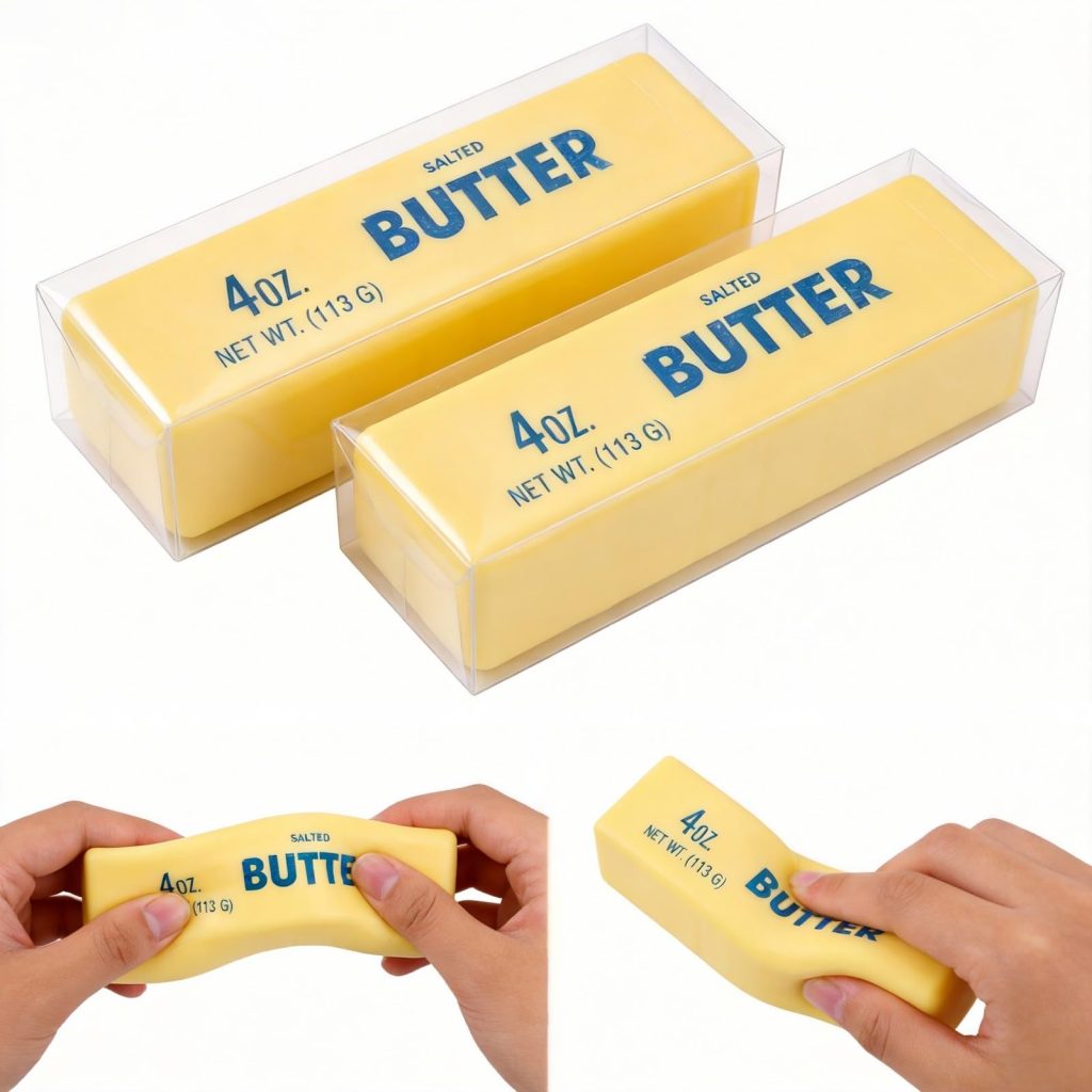 Realistic butter stick slow-rise squishy toy by NeeDoh — Image 1 of 12