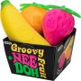 Groovy Fruit three-pack fidget toy with banana, strawberry, orange — Image 1 of 1