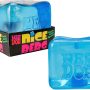Giant translucent blue NeeDoh Nice Berg sensory squish cube — Image 1 of 8