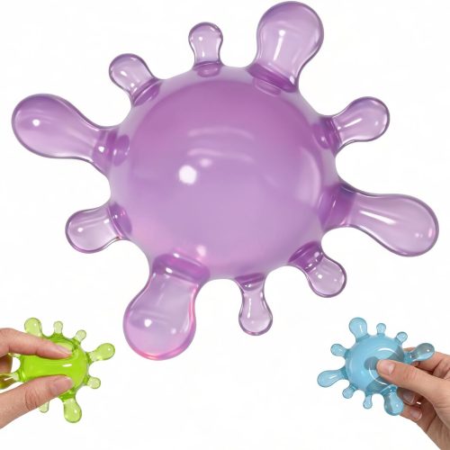 NeeDoh SplootSplat pullable blob squishy fidget toy in purple — Image 1 of 11