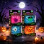 Luminous Halloween spooky squishy cube cartoon squeeze toy — Image 1 of 11