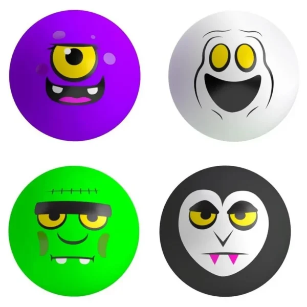 NeeDoh Mini Spooky Squishkins 4 Pack Halloween squeeze balls — Image 3 of 8